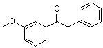 结构式 CAS# 62381-24-2, 1-(3-甲氧基苯基)-2-苯基乙酮