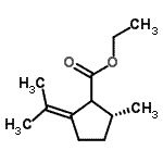 CAS 登录号：623935-92-2， 乙基(5R)-2-异亚丙基-5-甲基环戊烷羧酸酯