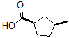 CAS#: 6240-43-3， (1R,3S)-rel-3-Methyl-Cyclopentanecarboxylic Acid 