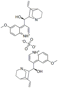 CAS#: 62409-09-0， Bis[(9R)-9-Hydroxy-6'-Methoxycinchonanium] Sulphate