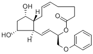 CAS#: 62411-17-0， 16-Phenoxy-17,18,19,20-tetranor-prostaglandin F2-alpha 1,15-lactone