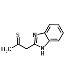 CAS#: 62468-77-3， 1-(1H-Benzimidazol-2-Yl)-2-Propanethione