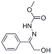 CAS 登录号：62501-40-0， (2-羟基-1-苯基乙亚基)肼基甲酸甲酯