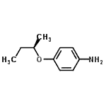 CAS#: 625119-85-9， 4-[(2R)-2-Butanyloxy]aniline