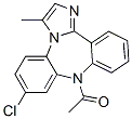 CAS#: 62538-90-3， 9-Acetyl-7-Chloro-3-Methyl-9H-Dibenz[b,f]Imidazo[1,2-d][1,4]Diazepine