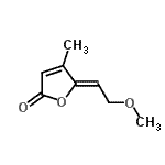 CAS#: 625447-84-9， (5Z)-5-(2-Methoxyethylidene)-4-methyl-2(5H)-furanone