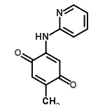 CAS#: 625839-53-4， 2-Methyl-5-(2-pyridinylamino)-1,4-benzoquinone