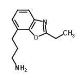 CAS#: 625850-78-4， 3-(2-Ethyl-1,3-benzoxazol-7-yl)-1-propanamine