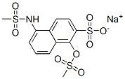 CAS#: 62587-74-0， 5-[(Methylsulfonyl)Amino]-1-[(Methylsulfonyl)Oxy]-2-Naphthalenesulfonic Acid Sodium Salt
