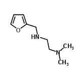 结构式 CAS# 626216-39-5, N'-(2-呋喃甲基)-N,N-二甲基-1,2-乙二胺