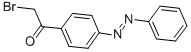 structure of CAS# 62625-24-5, 4-Phenylazophenacyl Bromide;2-Bromo-1-(4-Phenylazophenyl)Ethanone;Ethanone, 2-Bromo-1-(4-(Phenylazo)Phenyl)-;2-Bromo-1-[4-(Phenyldiazenyl)Phenyl]Ethanone
