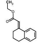 CAS 登录号：62677-71-8， 乙基(2E)-3,4-二氢-1(2H)-萘亚基乙酸酯