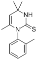 CAS#: 6268-98-0， 1-(O-Tolyl)-2-Thio-4,4,6-Trimethyl Dihydropyrimidine