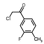CAS#: 627463-24-5， 2-Chloro-1-(3-fluoro-4-methylphenyl)ethanone