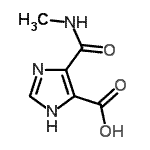 CAS#: 627470-17-1， 4-(Methylcarbamoyl)-1H-imidazole-5-carboxylic acid