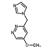 CAS#: 627525-65-9， 3-(1H-Imidazol-1-ylmethyl)-5-methoxypyridazine