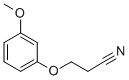 CAS#: 6279-84-1， 3-(3-Methoxyphenoxy)Propanenitrile