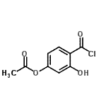 CAS#: 62814-09-9， 4-(Chlorocarbonyl)-3-Hydroxyphenyl Acetate