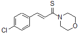 CAS#: 62825-32-5， (E)-4-[3-(4-Chlorophenyl)-1-Thioxo-2-Propenyl]-Morpholine