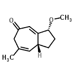 CAS#: 628317-32-8， (3R,8aR)-3-Methoxy-7-methyl-2,3,6,8a-tetrahydro-5(1H)-azulenone