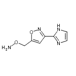 CAS#: 628698-78-2， 5-[(Aminooxy)methyl]-3-(1H-imidazol-2-yl)-1,2-oxazole