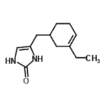CAS#: 628731-37-3， 4-[(3-Ethyl-3-cyclohexen-1-yl)methyl]-1,3-dihydro-2H-imidazol-2-one
