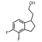 CAS#: 628732-15-0， 2-(4,5-Difluoro-2,3-dihydro-1H-inden-1-yl)ethanol