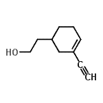 CAS#: 628732-45-6， 2-(3-Ethynyl-3-cyclohexen-1-yl)ethanol