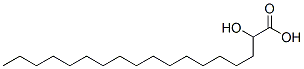 structure of CAS# 629-22-1, DL-alpha-Hydroxystearic Acid;(2R)-2-Hydroxystearic Acid;Chebi:15913;(R)-2-Hydroxystearate