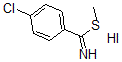 CAS#: 62925-87-5， 4-Chloro-Benzenecarboximidothioic acid Methyl Ester Hydriodide (1:1)