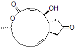 CAS#: 62989-90-6， 7-Dehydrobrefeldin A