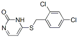 CAS#: 6299-23-6， 6-[[(2,4-Dichlorophenyl)Methyl]Thio]-2(1H)-Pyrimidinone