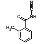 CAS#: 62995-73-7， N-Cyano-2-Methylbenzamide
