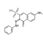 CAS#: 6300-24-9， (3E)-7-Amino-4-Oxo-3-(Phenylhydrazono)-3,4-Dihydro-2-Naphthalenesulfonic Acid