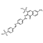 CAS#: 6300-50-1， (3E)-7-Amino-4-Oxo-3-({4-[(E)-(4-Sulfophenyl)Diazenyl]Phenyl}Hydrazono)-3,4-Dihydro-2-Naphthalenesulfonic Acid