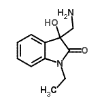 CAS#: 630067-15-1， 3-(Aminomethyl)-1-ethyl-3-hydroxy-1,3-dihydro-2H-indol-2-one