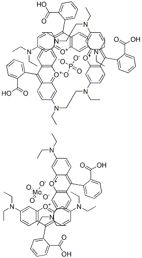 CAS#: 63022-09-3， 9-(2-Carboxyphenyl)-3,6-Bis(Diethylamino)-Xanthylium Molybdatephosphate