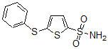 CAS#: 63031-79-8， 5-(Phenylthio)-2-Thiophenesulfonamide