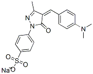 CAS#: 63044-60-0， 4-[4-[[4-(Dimethylamino) Phenyl]Methylene]-4,5-Dihydro-3-Methyl-5-Oxo-1H-Pyrazol-1-Yl]-Benzenesulfonic Acid Sodium Salt