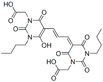 CAS#: 63059-36-9， 3-Butyl-5-[3-[1-Butyl-3-(Carboxymethyl)-1,2,3,4-Tetrahydro-6-Hydroxy-2,4-Dioxopyrimidin-5-Yl]Allylidene]Tetrahydro-2,4,6-Trioxo-2H-Pyrimidine-1-Acetic Acid