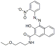 CAS#: 63074-58-8， N-(3-Ethoxypropyl)-3-Hydroxy-4-[(2-Nitrophenyl)Azo]Naphthalene-2-Carboxamide
