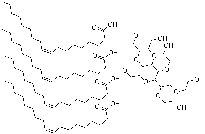 CAS#: 63089-86-1， Polyoxyethylene sorbitol tetraoleate