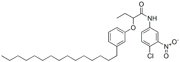 CAS#: 63133-97-1， N-(4-Chloro-3-Nitrophenyl)-2-(3-Pentadecylphenoxy)Butyramide