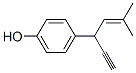 CAS#: 63141-79-7， 4-(1-Ethynyl-3-Methyl-2-Butenyl)Phenol