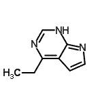 CAS#: 63205-44-7， 4-Ethyl-1H-Pyrrolo[2,3-d]Pyrimidine