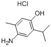 结构式 CAS# 6321-11-5, 6-氨基麝香草酚盐酸盐