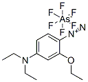CAS#: 63217-33-4， 4-(Diethylamino)-2-Ethoxybenzenediazonium Hexafluoroarsenate