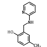 CAS#: 632329-79-4， 4-Methyl-2-[(2-pyridinylamino)methyl]phenol