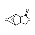 structure of CAS# 632339-23-2, 4,9,11-Trioxatetracyclo[5.3.1.0(2,6).0(8,10)]Undecan-3-One;4,9,11-Trioxatetracyclo[5.3.1.0(2,6).0(8,10)]undecan-3-one