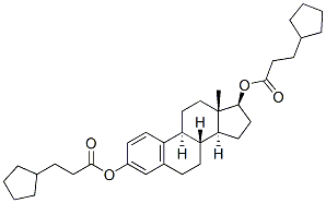CAS 登录号：633-36-3， 雌甾-1,3,5(10)-三烯-3,17beta-二醇二(环戊烷丙酸酯)
